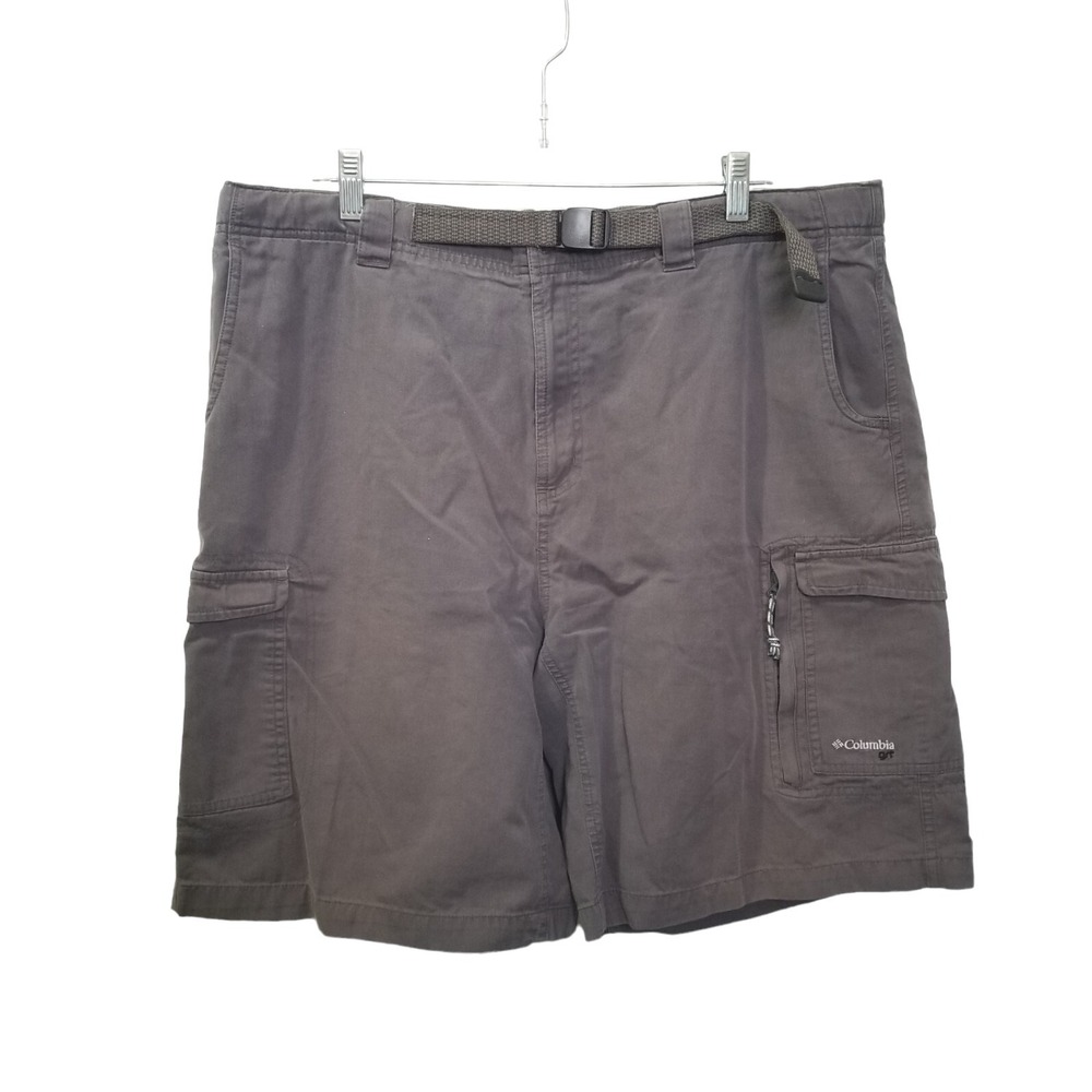 Columbia GRT Cargo Hiking‎ Shorts Mens XL Gray Outdoors Summer Casual Gorpcore